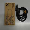 K&F CONCEPT Camera Neck Strap,100cm Nylon Rope Camera Shoulder Strap with O-ring for DSLR Camera- Black