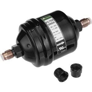 HONG SEN DFL-052 Refrigerant Filter Drier 1/4'' Threaded Connection, Compatible with CFC, HCFC, HFC Refrigerants – Fits 1-5 Ton HVAC & Refrigeration Systems