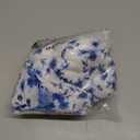 Speechless Girls' Sleeveless Chiffon Maxi Tiered Dress with Sunglasses (10, Ivory/Blue)