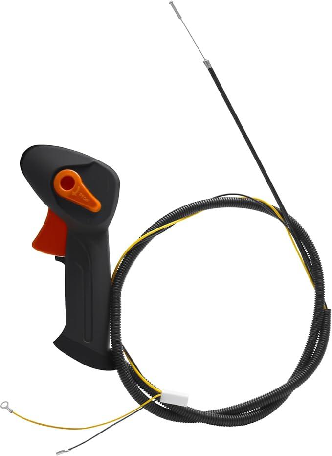 Throttle Control Handle with Cable Assembly Fit for Stihl BR800 BR800X Backpack Leaf Blower Replaces 4283-790-1300 42837901300