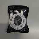 2 x Car Carplay Cable for iPhone 17/Air/17 Pro Max/16/15/Pro Max/Plus, 2-Pack USB to USB C for iPhone 17 USBC Cord, iPad Pro 13/12.9/11 inch, Air 5/4th, Mini 7/6 Gen Car Charger Cable Charging Cord 3FT (White)