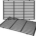 7638 Grill Grates for Weber Spirit I & II 300 Series, Spirit E/S-310 E/S-320 E/S-330, Spirit 700, Genesis Silver/Gold B & C Grill Replacement Parts, Cast Iron, 17.5 x 11.9 Inch, 2-Pack