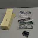 Gaoye Professional Reading Glasses for All Day - Computer Readers with Blue Light Protection - Value Pack (Clear Natural Hues) +2.00