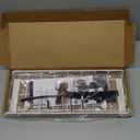 Under Desk Cable Management Tray, Xpatee Upgraded Wire Management No Drill No Screws, Cable Tray with Clamp for Wire Organizers, Computer Cord Rack for Office, Home - No Damage to Desk White