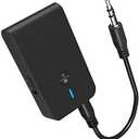 Bluetooth 5.0 Transmitter and Receiver, 3-in-1 Wireless Bluetooth Adapter,Low Latency Bluetooth Audio Adapter for TV,Car,Home Stereo System