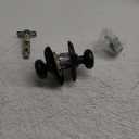 SCHLAGE F10 PLY 716 CAM Camelot Collection Plymouth Passage Knob, Aged Bronze