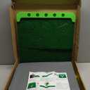 Golf Putting Game Set with Front Border for Indoor & Outdoor,Golf Putting Green Mat Include 4 Balls,1 Portable Bag,2 Flags&Cups,Practice Training Aid for Backyard,Party,Office