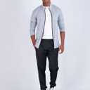 Real Essentials 3 Pack: Mens Dry-Fit Long Sleeve Full Zip Hoodie & Jacket- Athletic Running Jacket (Available in Big & Tall) (L)