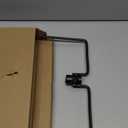 Blulu 2 Pcs Pole Stabilizer Stand Base for Outdoor Bird Feeder Pole with 4 Prongs Base for 1/2 or 3/4 Inch Freestanding Supplies for Hanging Bird Feeder, Birdhouse, Lantern