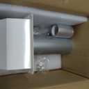 3 Inch Dryer Vent Cover Outside,Wall Vent Exhaust Vent Cover Exterior 3" Dryer Vent Cover Outdoor Dryer Vent Hood Cap for Bathroom Exhaust,Hooded Wall Vent with Screen & Damper,Galvanized Steel,White
