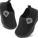 FEETCITY Baby Shoes Boys Girls First Walking Shoes Infant Sneakers Lightweight Slip On Shoe Size 21-24