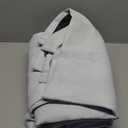 ChrisDowa 100% Blackout Curtains for Bedroom with Black Liner, 2 Thick Layers Total Blackout Thermal Insulated Grommet Long Window Curtains 2 Panels Set (Light Grey, 52 x 95 Inch)