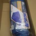 Jumbo (100 Gallon) Quilted Wheeled Blue Storage Bag and Travel Duffel, Storage for Outdoor Patio, Garage, Closet, and Moving Bags by Simple Living Solutions