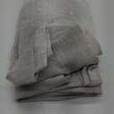 YoungsTex Linen Semi Sheer Curtains 72 Inch Length 2 Panels for Living Room - Light Filtering Drapes with Rod Pocket Back Tab Rustic Beige Window Treatments for Dining Bedroom, 52 X 72 Inch (Natural)