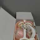 Grenebo Kids Gardening Set with Wheelbarrow, 11-Piece Outdoor Yard, Beach, STEM Garden Play Kit with Child-Sized Tools, Durable, Safe & Fun Gift Toy for Ages 2+ Kids Toddlers Boys Girls (Pink)