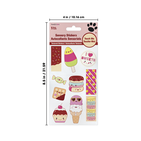 Good Times - Sensory Sticker -  Sensory Sticker, 15 Pack