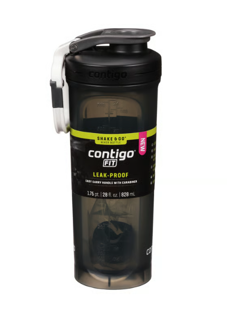 Contigo 2164970 Shake N Go Fit 2.0 28Oz Black