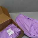 10x10ft Wrinkle Free Lavender Backdrop Curtain for Parties Soft Fabric Drapes Wedding Curtain Backdrop for Birthday Party Decorations Background for Photography 5x10ft,2 Panels