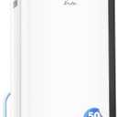 FreAire 54Pint Dehumidifier for 4500Sq.Ft, Compressor Dehumidifiers for Home, Front Humidity Value Display&Quiet Dehumidifier for Basement, Bedroom, Bathroom, with Drain Hose, 1.13 Gallon Water Tank