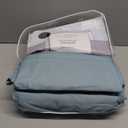 Mellanni California King Sheets Set - 4 PC Iconic Collection Bedding - Hotel Luxury, Extra Soft, Cooling Bed Sheets - Wrinkle, Fade, Stain Resistant (Cal King, Spa Blue)