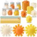 Leelosp 30 Sets Here Comes the Son Baby Shower Favors Sunshine Soaps Sun Handmade Scented Soap with Thank You Cards and Organza Bags for Guests Baby Shower Party Game Prize Supplies Return Gifts
