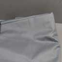 Blissful Diary Baby Splat Mat for Under High Chair, 50.4 x 50.4 Inch Wipeable Splash Mat, Waterproof and Washable, Anti-Slip Floor Protector, Silver Mist