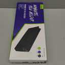 loukin Magnetic File Holder - 13"×5.9" Vertical Wall Mount Organizer for Whiteboard, Refrigerator, Office Wall, Documents, Letters (Black)