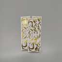 500 Pcs Gold Napkin Bands Disposable Napkin Rings Self Adhesive with Gold Trim Firm and Not Loose Wraps Bands Table Setup Wedding Event Party Supply