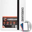 Trading Card Binder Pro-Folio  9 Pocket Binder - Side-Loading Album, Durable & Acid-Free Storage for Pokmon, YuGiOh, MTG, TCG, Game & Sports Cards, White