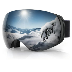 findway Ski Goggles OTG for Women Men Adult Youth-Over Glasses Snow Goggles-Interchangeable Lens,Anti Fog Snowboard Goggles