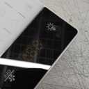 Flush Mount Ceiling Fans with Lights,36 inch,Remote Control,Wall Switch,Solid Wood Blades,Dimmable,Reversible Noiseless,Power Off Memory Modern Ceiling Fan for Bedroom Patio Indoor/Outdoor