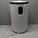 USHOWER Towel Warmers for Bathroom, 20L Large Towel Warmer Bucket for Spa, LCD Screen Display Time, Temperature, Auto Shut-Off Towel Heater Fits Two 40"x70" Oversized Towels, Blankets, Bathrobes, PJs (Plus, White & Black)