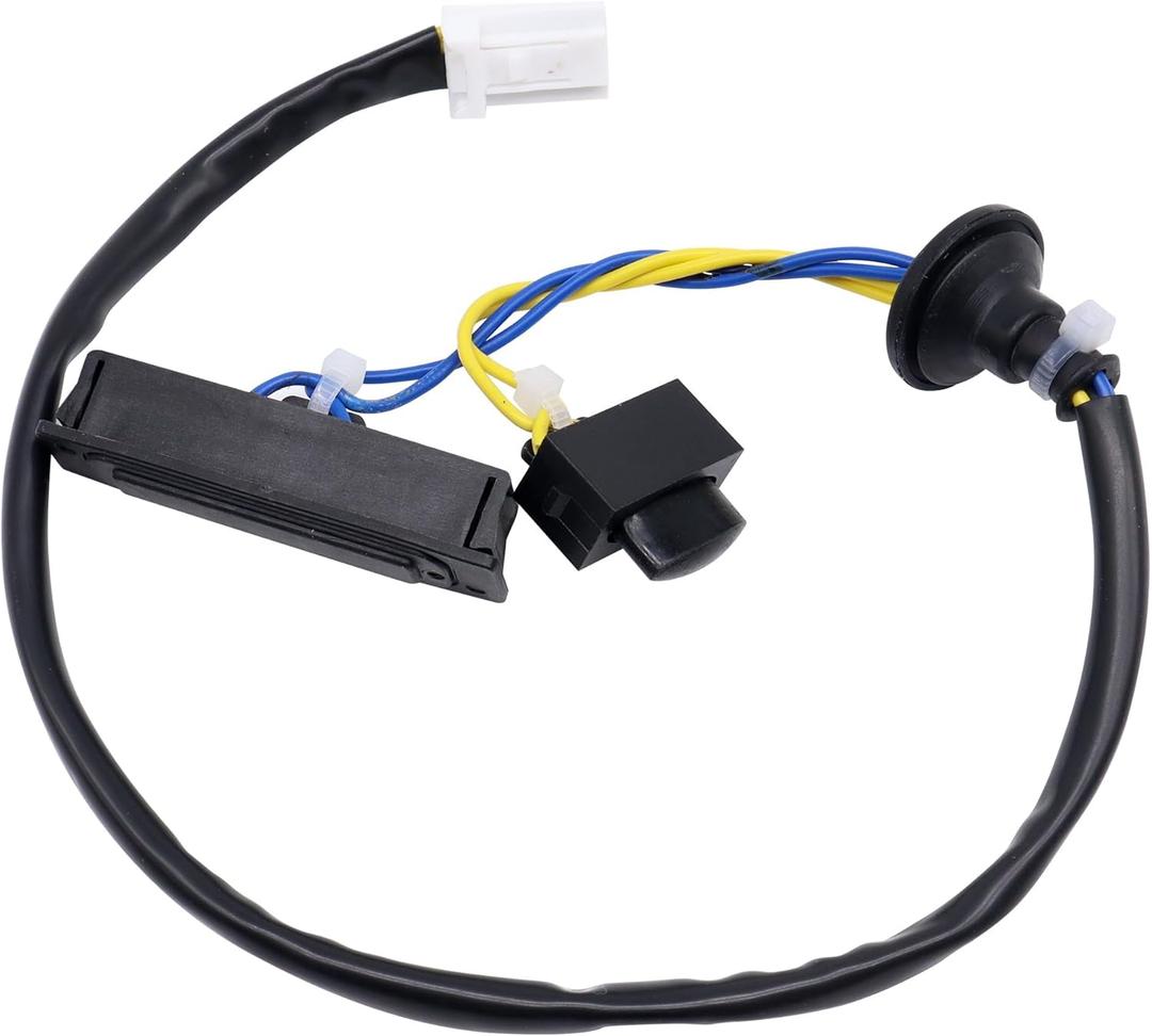 HiSport 25380-JM00A Rear Trunk Switch Tailgate Lid Release Switch Compatible with Nissan Rogue 2008-2015,Nissan Rogue Select 2.5L l4 2014-2015 Replacement for OEM 25380JM00A