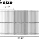 Grill Grates Parts for Weber Genesis II E-410, Weber Grill Parts Genesis 2 S-410, E/S-415, E/S-435, LX E/S-440, 66089, 66097, Flavorizer Bars Grids BBQ Grill Replacement Accessories 18 Inch
