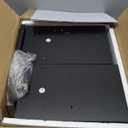 10 Tier Tree Book Shelf, Floor Standing Wood Bookshelf for Narrow Space, Storage Organizer Bookshelves for Books/CDs/Magazine, Bookcase with Shelves for Home Office, Living Room - Black