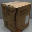 Blow up Inflatable Toddler Travel Bed with Sides, Toddler Air Mattress for Camping, Traveling, Hotel, or Home Use,Avocado Plush Toy Included (Snuggle Luxe, Blue)