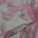 PRETTYGARDEN Women's Two Piece Loungewear Fall Casual Long Sleeve Tops Jogger Pants Pajama Sets Matching Outfits Clothing (Large, Pink)