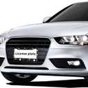 3 x Moon and Star License Plate Frames 2 Pack Aluminum License Plate Holder 2 Hole with Screws (19)