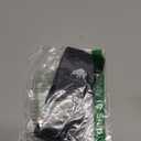 BISONSTRAP Elegant Leather Watch Straps, Quick Release, Watch Bands for Women and Men, 18mm, Black (Silver Buckle)