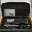 DXZtoz 10FT Articulating Borescope with Light, Two-Way Steering Industrial Endoscope Inspection Camera 0.33in Fiber Optic Snake Camera Waterproof for Electrician Wall Pipeline Inspection