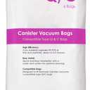 AMAZINK Replacement Vacuum Bags Type Q/C (6-Pack) | Compatible with Kenmore 5055 Series, HEPA Filter, Replaces 53292