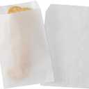 100 Pcs 3x5 Inches Mini Size Flat Glassine Paper Bags Semi-Transparent for Treat Party Favor