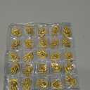 Foilswirl 25 Pcs Employee Appreciation Gifts Bulk Gold Hand Lapel Pin Volunteer Appreciation Gift Recognition Gifts for Social Worker Nurse Coworkers (Hollow Style)