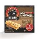 Kodiak Cakes Chewy Granola Snack Bars, Chocolate Chip, High Protein, 100% Whole Grains, 1 Box with 5 Bars, BBD: APR 02.2026