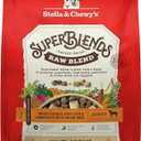 Stella & Chewy's SuperBlends Raw Blend Wholesome Grains Grass-Fed Beef, Beef Liver & Lamb Recipe with Superfoods, 21 lb. Bag BBD 08-20-26