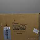 Frost King AWS1845SP WB Marvin Adjustable Window Screen, 18in High x Fits 25-45in Wide, 18" high, fits 25 - 45" wide, Natural