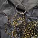 Bathroom Curtains, Color Black, 74 x 70, 4 Pieces