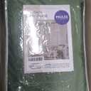 MIULEE Velvet Curtains Olive Green Elegant Grommet Thermal Insulated Soundproof Room Darkening Curtain/Drapes for Classical Living Room Bedroom Decor 66 x 96 Inch Set of 2