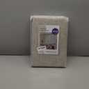 MIULEE 100% Blackout Linen Curtains for Bedroom, Beige Solid Luxury Decor Thermal Insulation Room Darkening Drapes for Living Room Nursery Back Tab Rod Pocket 42 x 84 Inches, 2 Panels