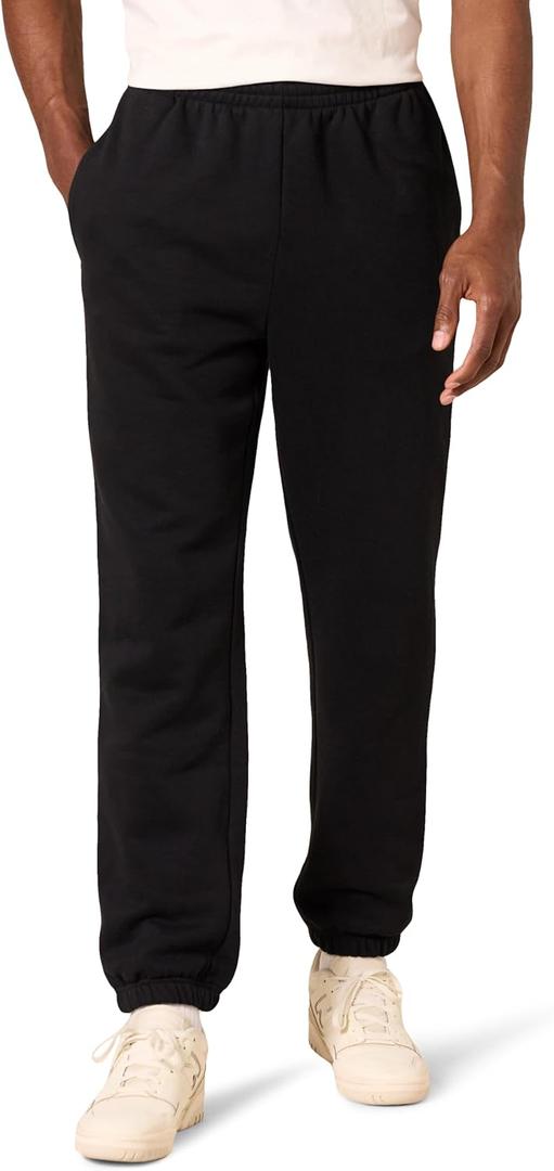 Amazon Essentials Men's Fleece Sweatpants, Closed Bottom, XS